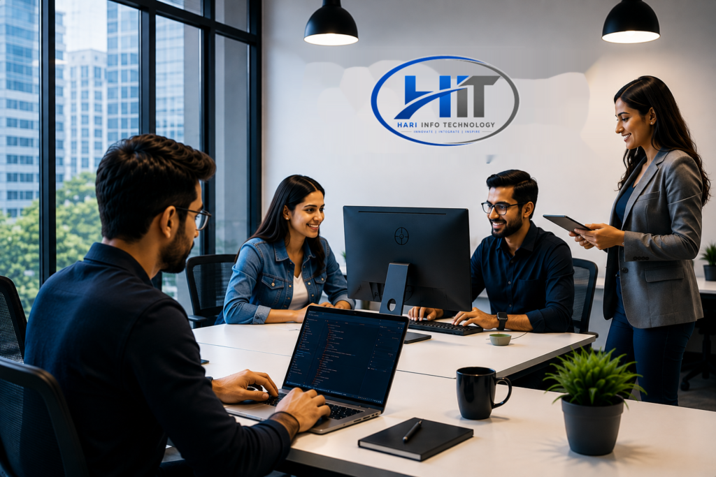 office with hit logo